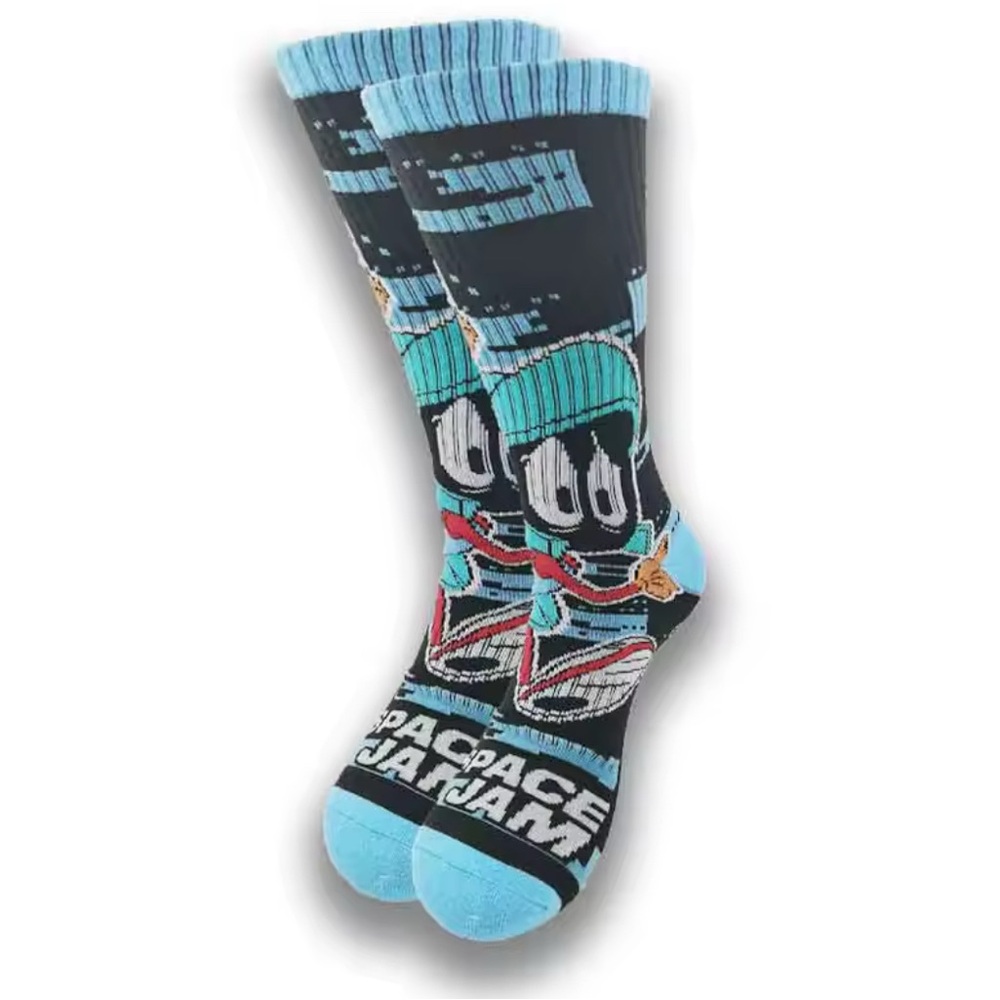 Marvin the Martian crew socks